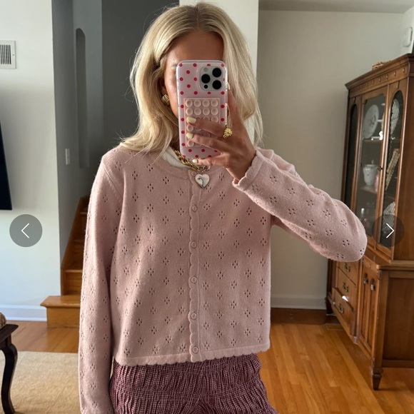 Coco McCall Pointelle Cardigan - Picture 5 of 8